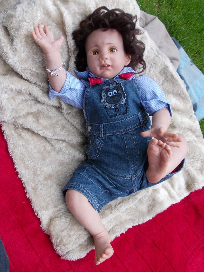 Reborn toddler baby boy doll 'Tommy' for sale Etsy
