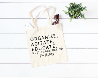 Susan B. Anthony Quote Bag