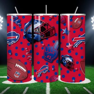 AFC East Football Tumbler – 20oz Skinny | Fuel Your Fan Spirit!
