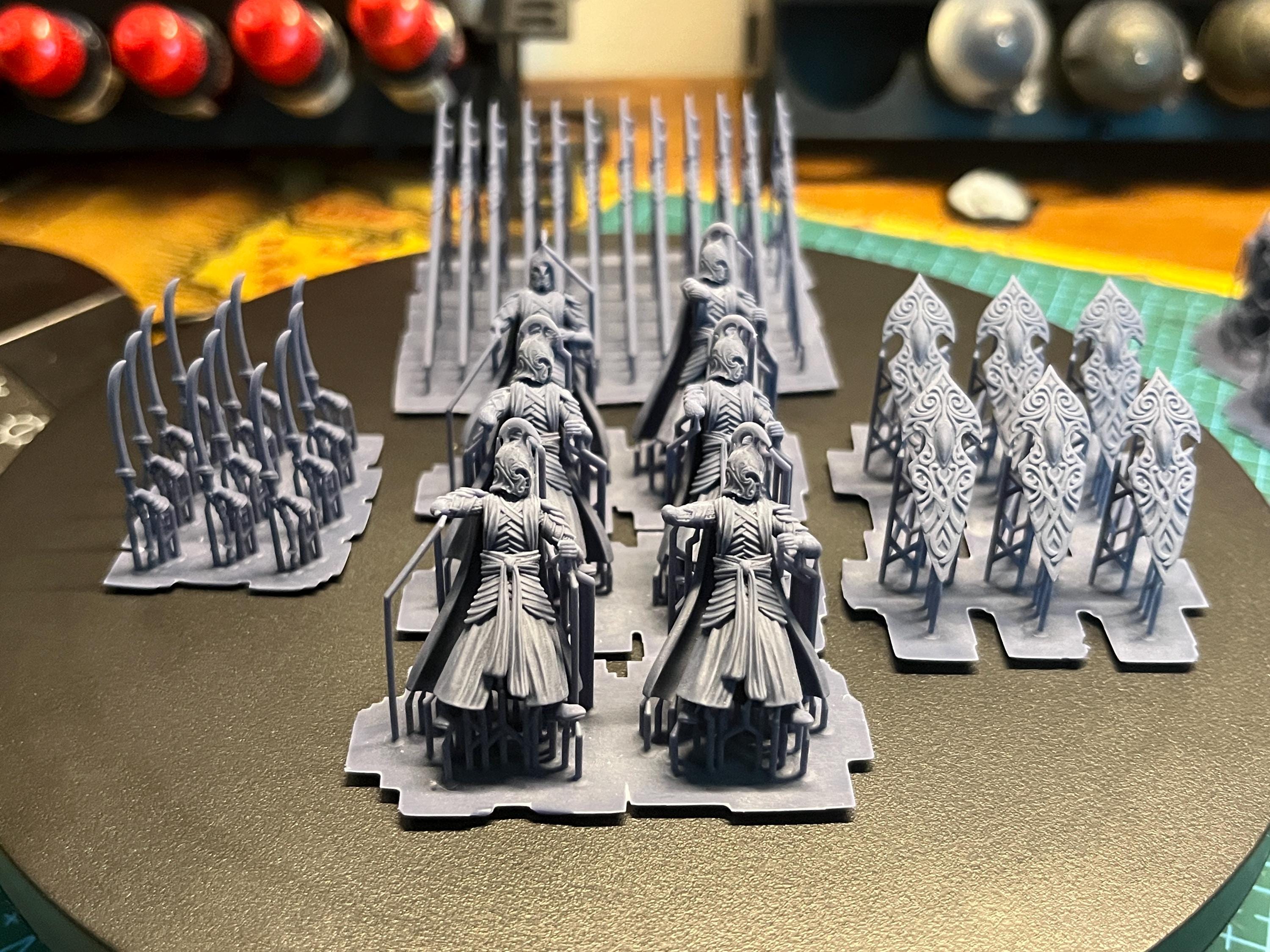 Elves of the Deep Valley Spears & Shields | Dandelion in Middle