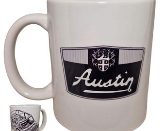 Austin Mini - A great tribute to this classic mini model, ideal as a gift for Husband, Boyfriend, Grandad. A great present