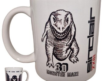3D Monster Maze for ZX81 - Retro game mug is perfect for office or home, Gift for Friends, For Colleagues, Birthday, or Dad