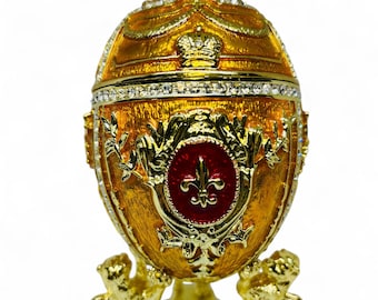 Faberge Type Egg | Russian Art | Beautiful Art | Eggs Of the Tsar | Trendy | Classical | House Of Jax