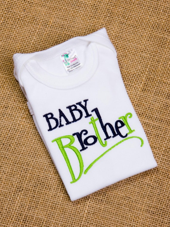 Items similar to Baby BROTHER onesie or tee on Etsy