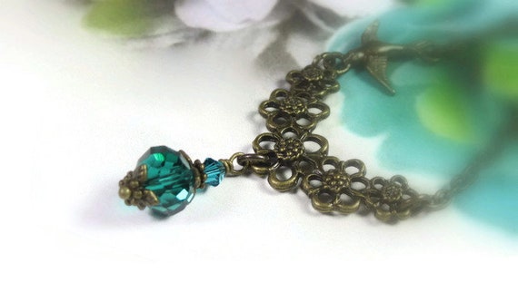 Teal Jewelry, Swarovski
