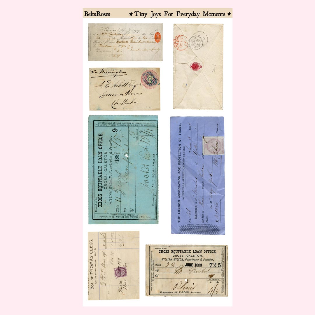 Old Letters Sticker Sheet - Etsy