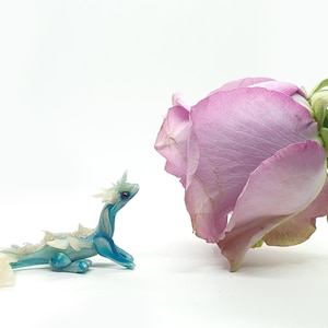 Sea Dragon Mini Sculpture One of a Kind OOAK Miniature Dragon