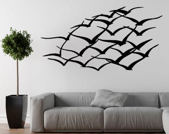 Metal Bird Wall Art, Modern Sculpture, Home Decor