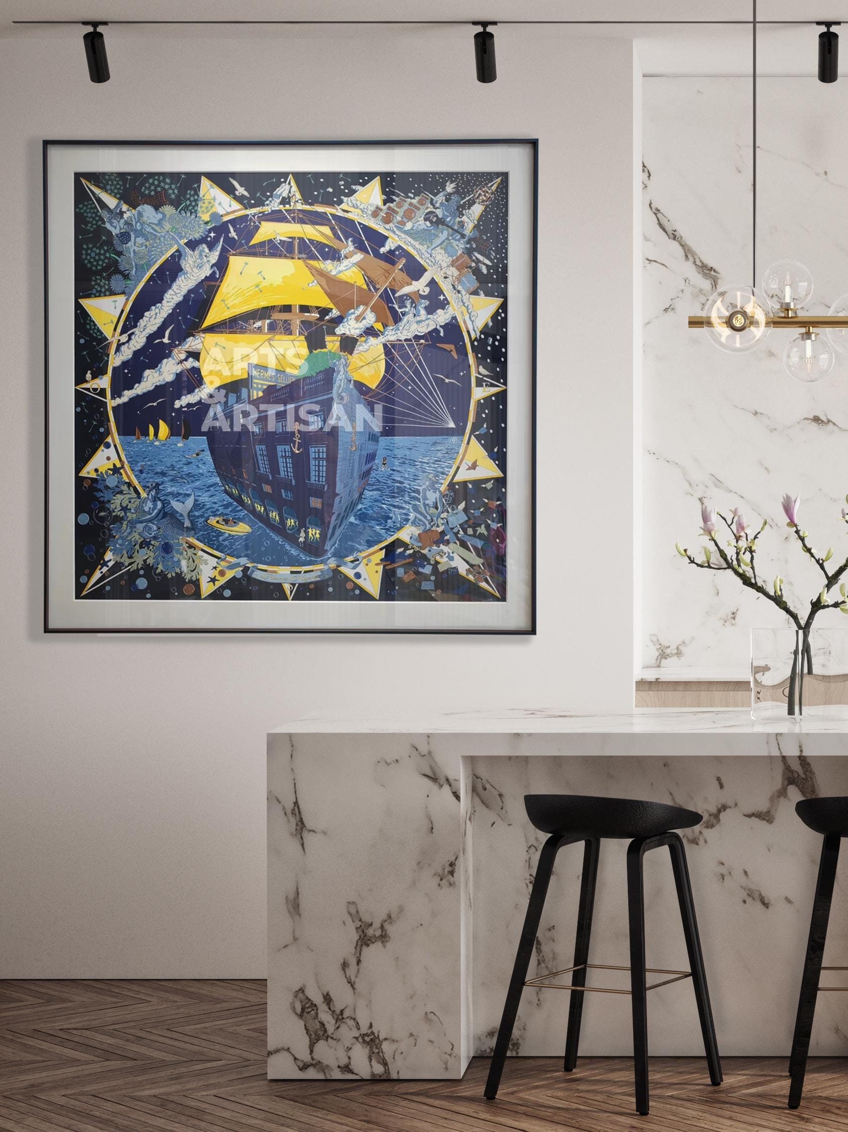 Hermes Picture Frame - Etsy