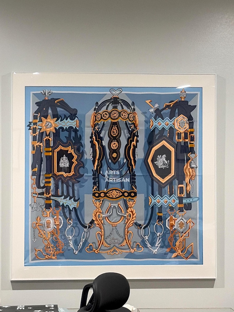 Scarf Frame, Hermès Scarf Frame, Framed Scarf, Frame for Scarf, Silk Scarf Frame, Frame for Silk Scarf, LV Scarf Frame, Framed Wall Art, DIY Scarf Framing, Acrylic Scarf Frame, 34 inch scarf frame, frame for scarf 90cm, hermes scarf 70 frame, custom scarf framing, vintage hermes scarf, Home Decor, Framed Wall Art.