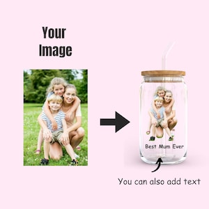 Personalised Photo Coffee Cup, Custom Photo Tumbler, Tumbler with Picture, picture tumbler, photo tumbler,  Gift for Her, Gift for Dad