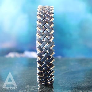 Azura - The Perfect Balance of Night & Light - Half Tila Bracelet
