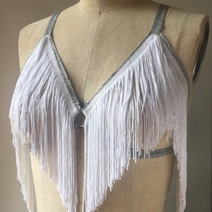 Delilah Shimmy Fringe Cage Bra The Original by Burluxe