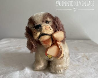 Steiff Cokie Vintage Cocker Spaniel Stofftier