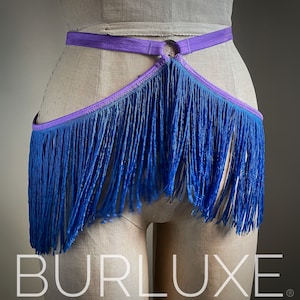 The Original Burluxe Delilah Fringe Burlesque Shimmy Belt image 6