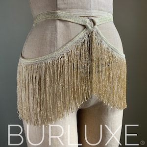 The Original Burluxe Delilah Fringe Burlesque Shimmy Belt image 5