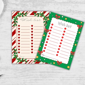 Verlanglijstjes voor kerst!