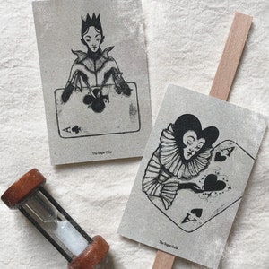 Cartões postais imprimíveis – Designs digitais exclusivos desenhados por The Sugar Cube