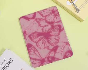 Traum Schmetterling Personalisierte iPad Hülle für iPad 13 11 2024 12.9 2024 iPad Air 6/5 iPad 10 10.9 2022 7/8/9 iPad Mini 7/6/5 mit Stiftschlitz