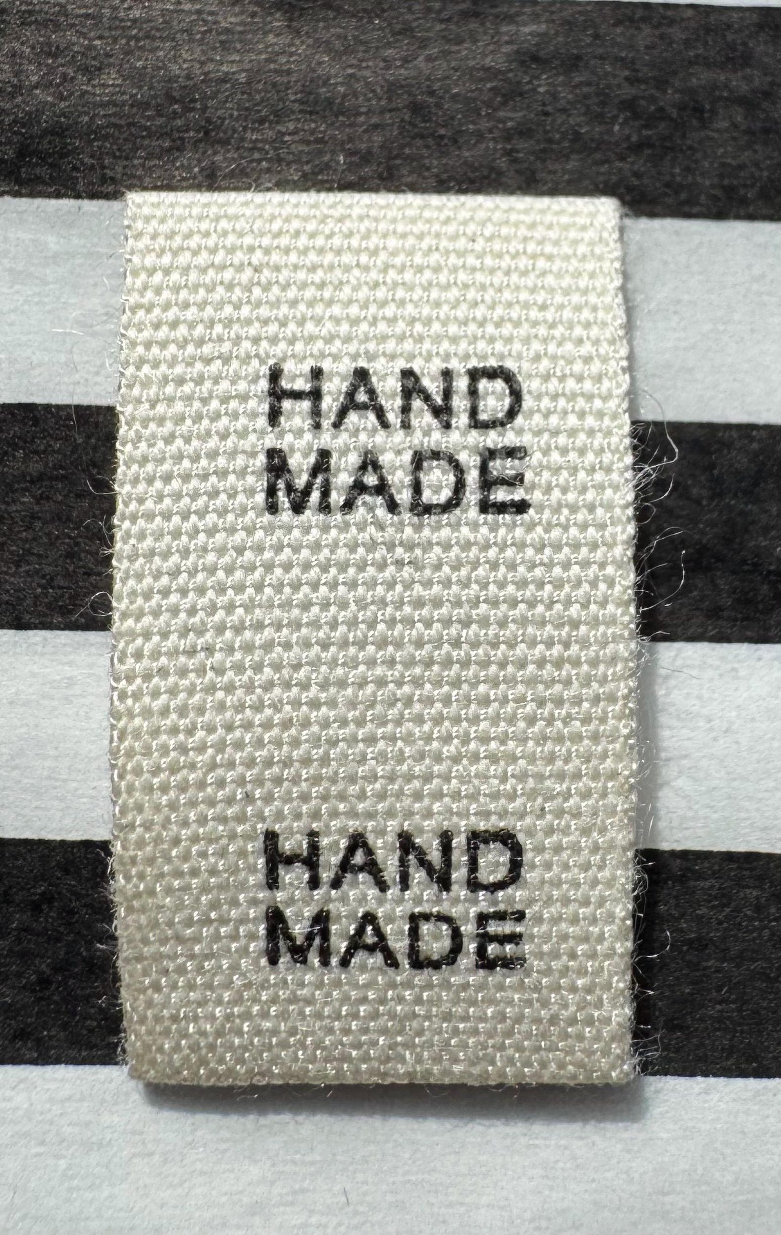 Cotton Fabric “hand Made” Sew in Labels. Perfect for Your Knits and ...