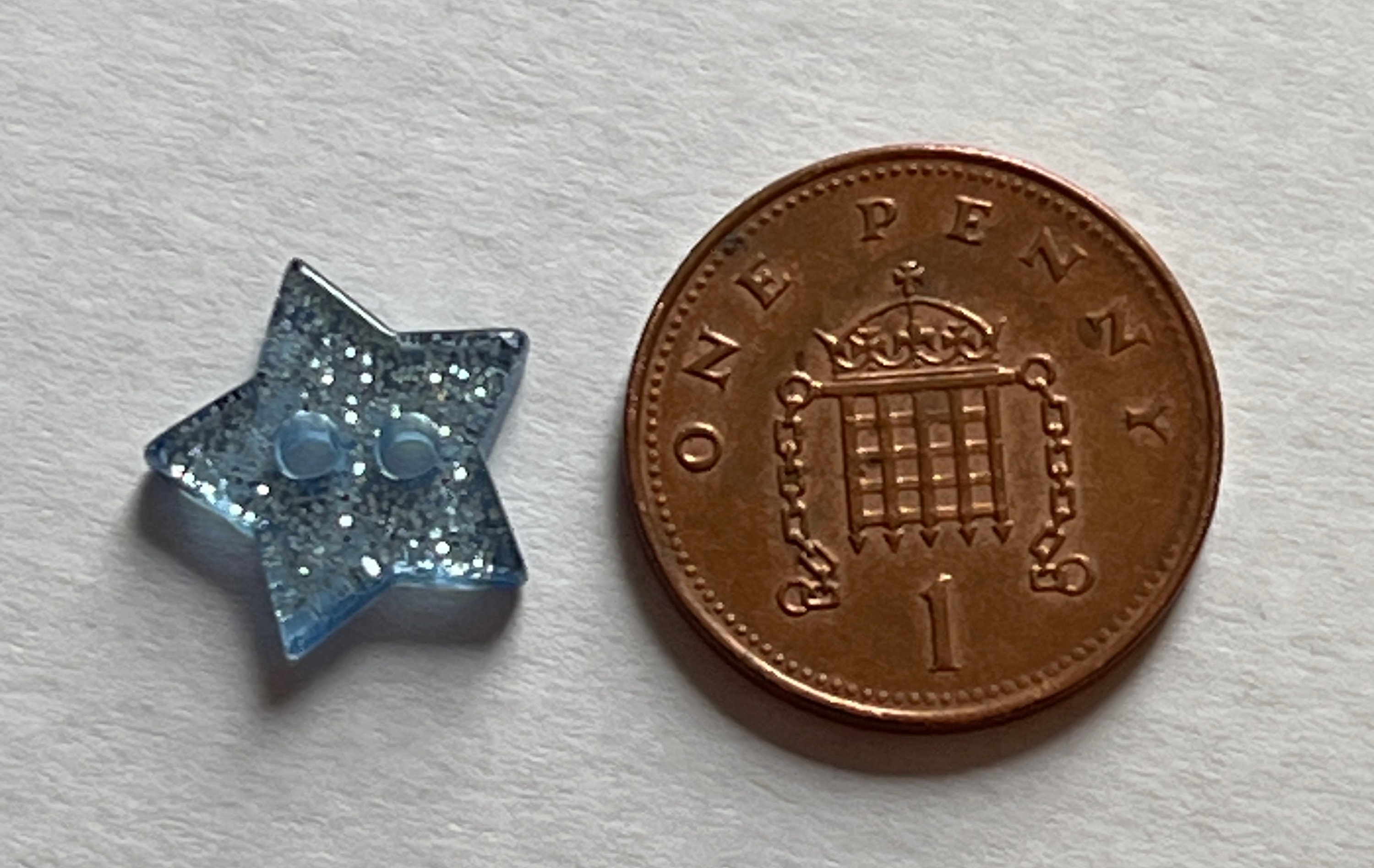 Glitter Resin Star Buttons – Sparkly Craft Supplies (10 Pack) - Etsy