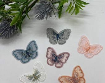 Exquisite Lace Butterfly patches - Sewing Appliqués, Clothing Embellishments