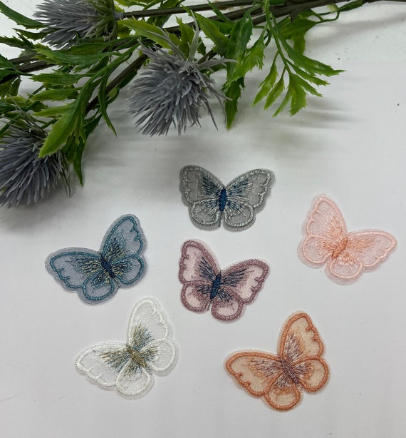Exquisitos parches de mariposas de encaje aplicaciones de costura adornos para ropa Etsy Espana