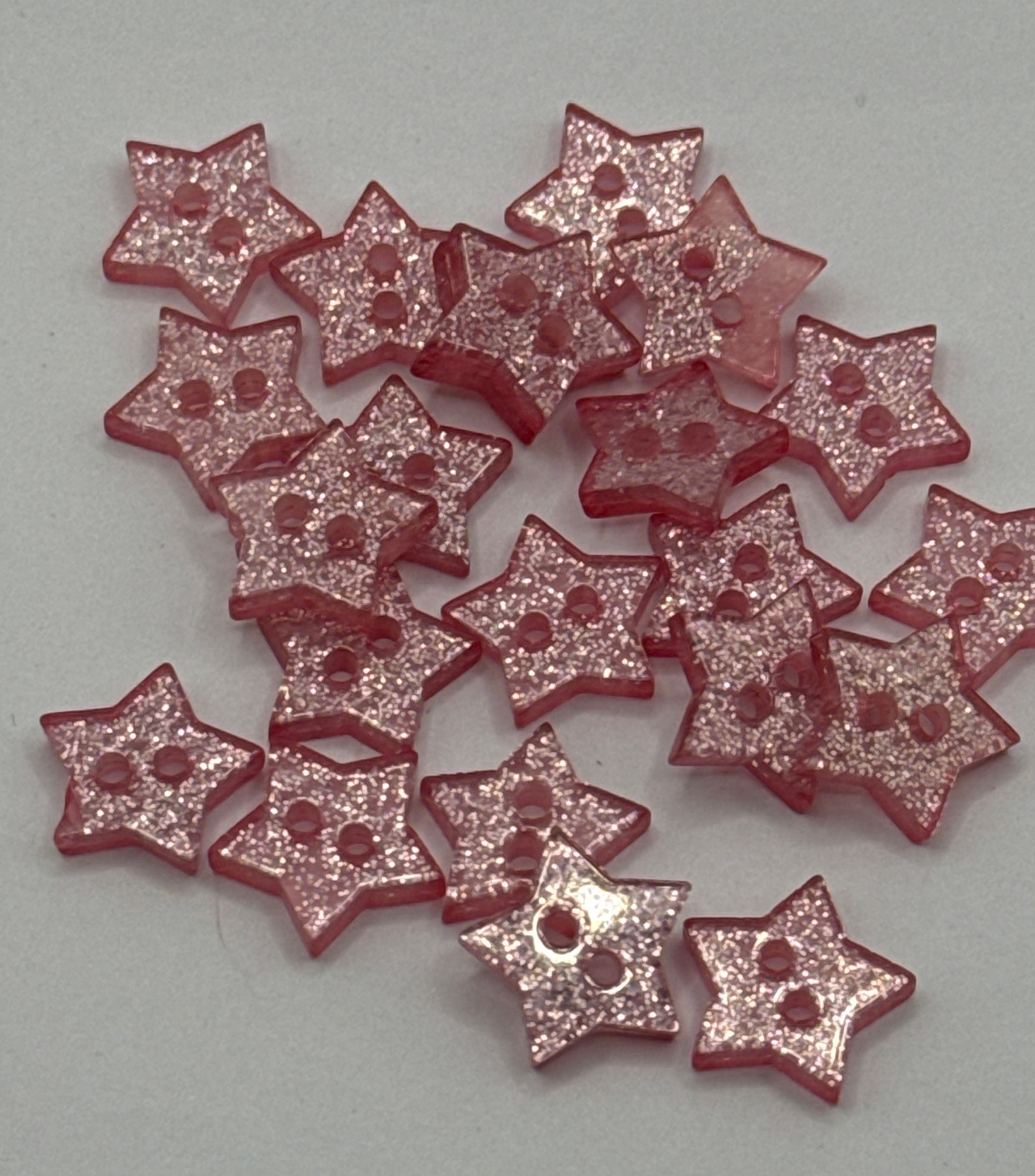 Glitter Resin Star Buttons – Sparkly Craft Supplies (10 Pack) - Etsy