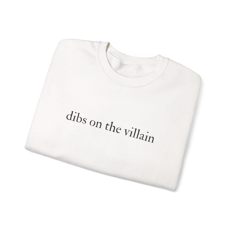 Dibs on the Villain Crewneck Sweatshirt image 12