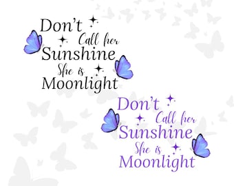 Citação de Quicksilver Sunshine Moonlight / PNG / Saeris / Martim-pescador / Romantismo / Fantasia / Download Digital