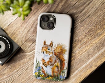 Squirrel Tough Phone Case, Case for iPhone 16 16Pro 16Plus 16ProMax 15 15Pro 15plus 15ProMax 14 14pro 14Plus 14ProMax 13 13Mini 13Pro 12