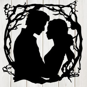 Decoração de parede Love Art Laser Cut Dxf Glowforge Svg xTool CNC Router Corte Vinil Adesivo Corte Metal Silhueta Modelo Arquivo Digital