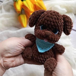 Amigurumi Puppy Dog Crochet Pattern, Dog Crochet Pattern, crochet puppy pattern, Crochet PDF pattern, Crochet animals, Stuffed dog