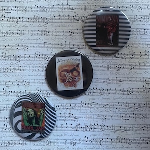 Grunge Pin Pack (Sound Garden, Pearl Jam, Nirvana, Alice In Chains)