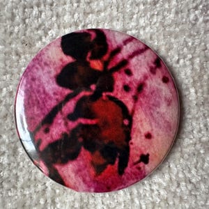 Pink Floral Pin