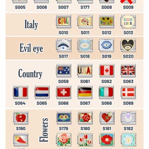 a large poster with many different flags on it
