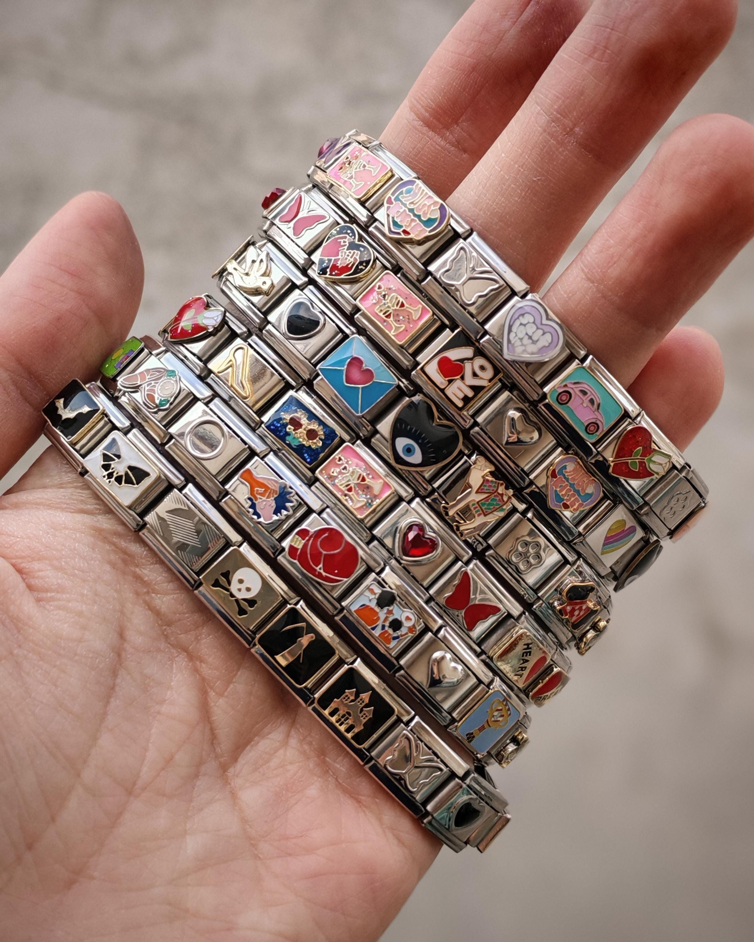 腕時計　イタリアンチャーム　ブレスレット　y2k 腕時計 イタリアンチャーム ブレスレット y2k - メルカリ