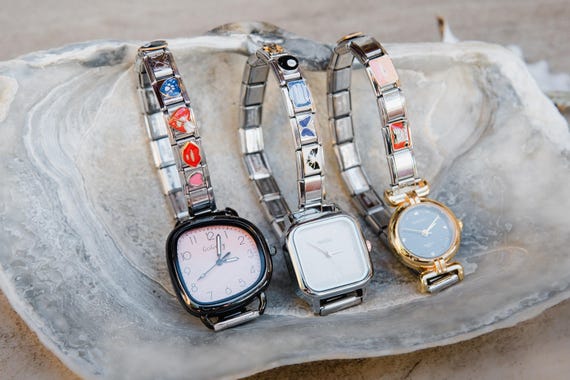 Silver Charm Bracelet Watch Anne Klein Women main image 3