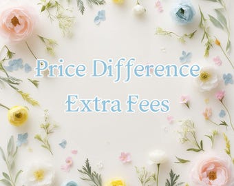 Postage Charging or Price Different Extra