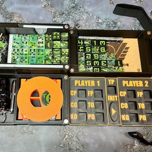 Kill Team GO Box 2.0 Storage Solution Tokens, Dice, Tools.