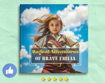 Personalized Kids Adventure Book with AI Images Gift for kids