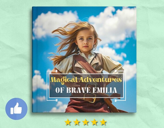 Personalized Kids Adventure Book with AI Images Gift for kids