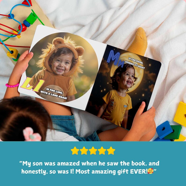 Personalized ABC Book: Custom Children's Storybook With AI Images ...