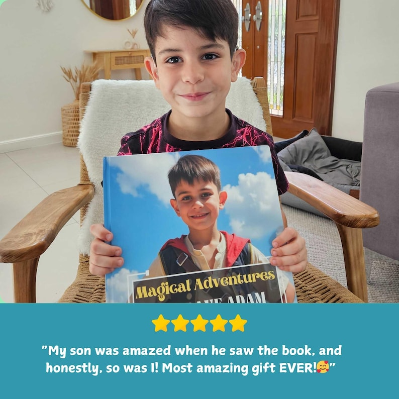 Personalized Kids Adventure Book With AI Images Gift for Kids - Etsy