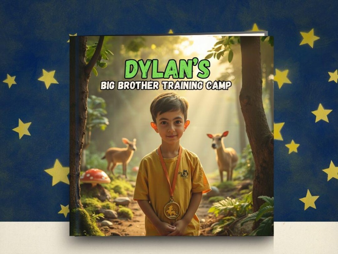 Personalized Big Brother Book: Sibling Training Camp, AI Children’s ...