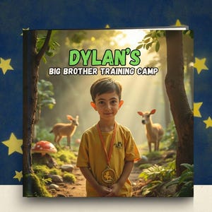 Personalized Big Brother Book: Sibling Training Camp, AI Children’s Story