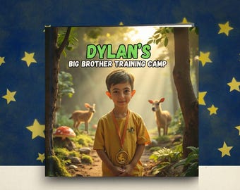 Personalized Big Brother Book: Sibling Training Camp, AI Children’s Story