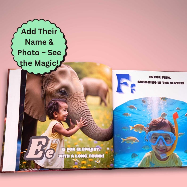 Personalized ABC Book: Custom Children's Storybook With AI Images ...