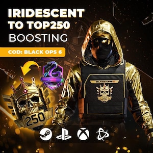 Ranked Boost [Iridescent → Top 250] - Black Ops 6