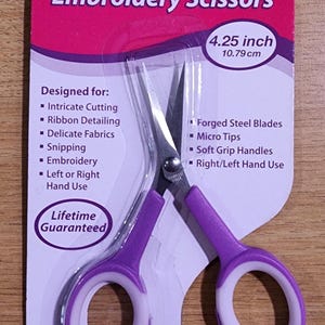 Allary Ultra Sharp Embroidery Scissors 4.25" (Item No. 206)